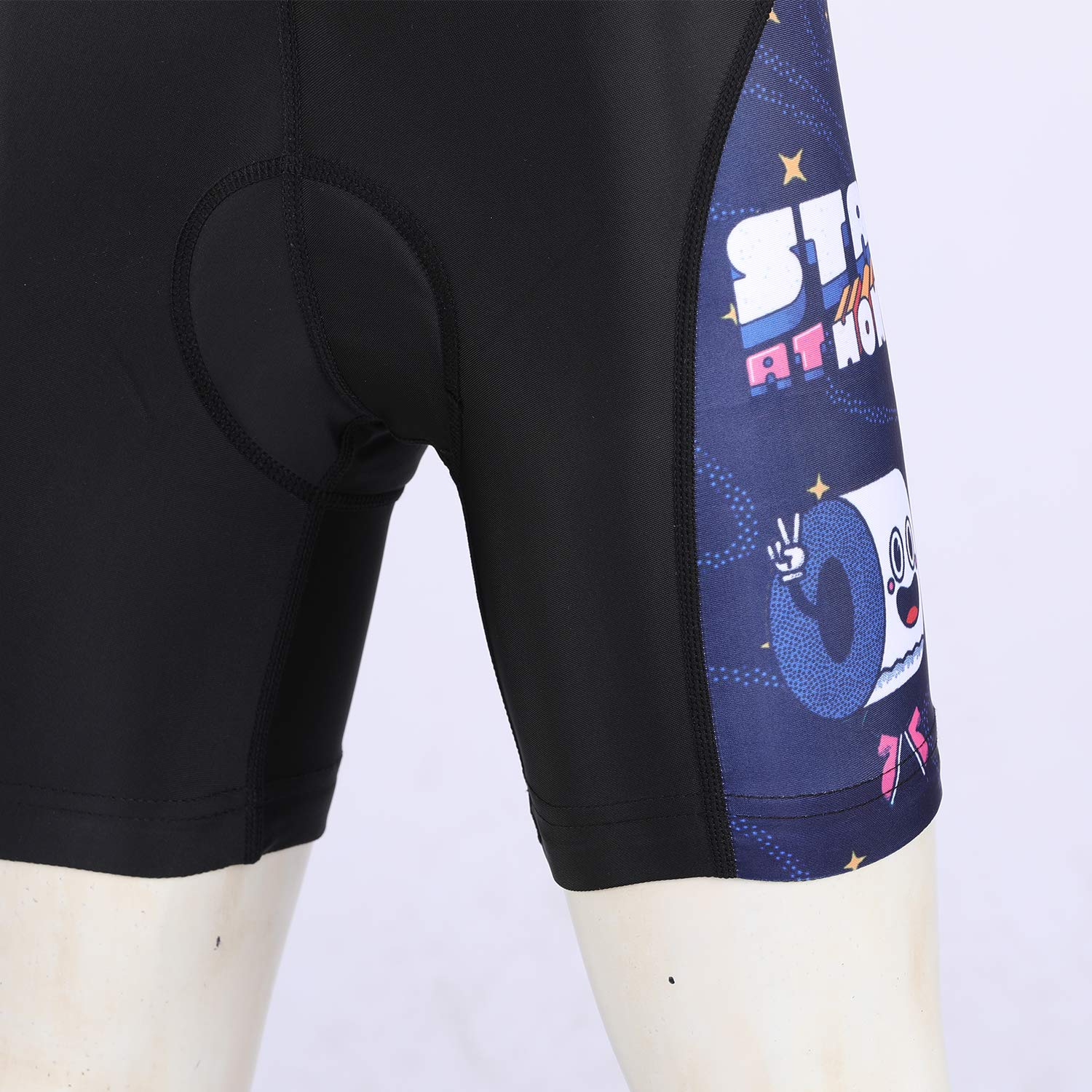 Kinder Radtrikot Set Fahrradtrikot Fahrradbekleidung Atmungsaktiv Fahrradanzug Radsportanzug für Junge Mädchen