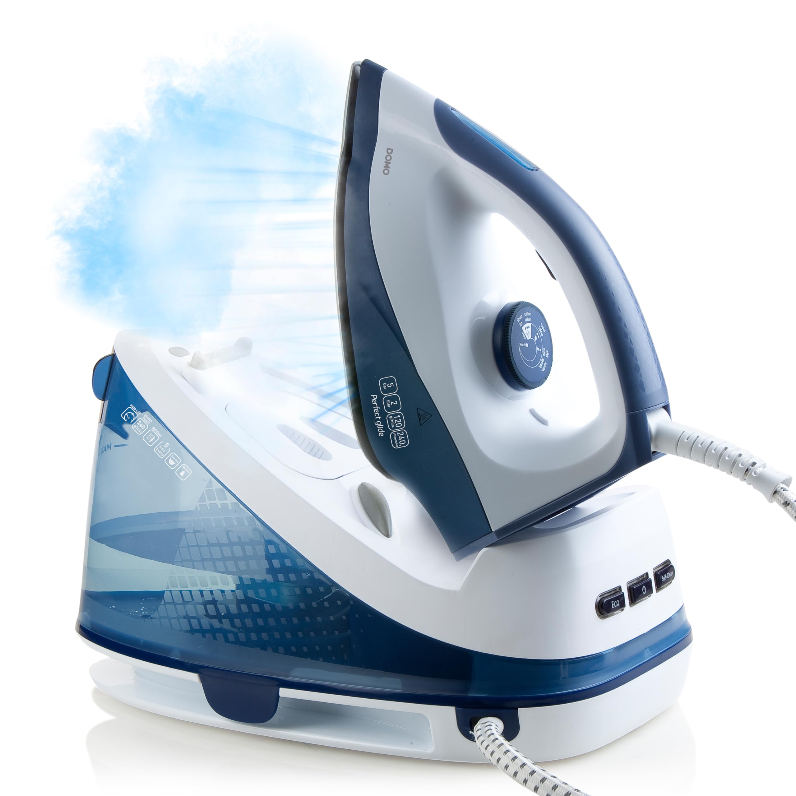 DOMO DO7109S Steam Center, Black