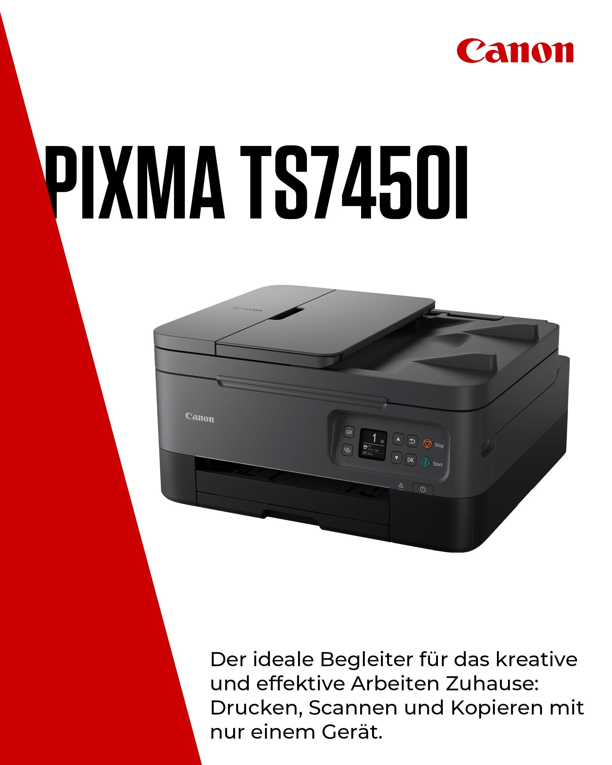 Canon PIXMA TS7450i 3-in-1 Drucker - Kopieren, Drucken, Scannen - Dettaglio