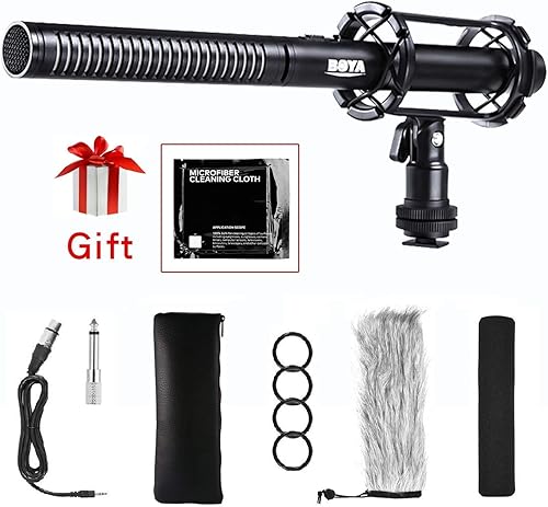 Boya Professional Condenser Shotgun Microphone BY-PVM1000