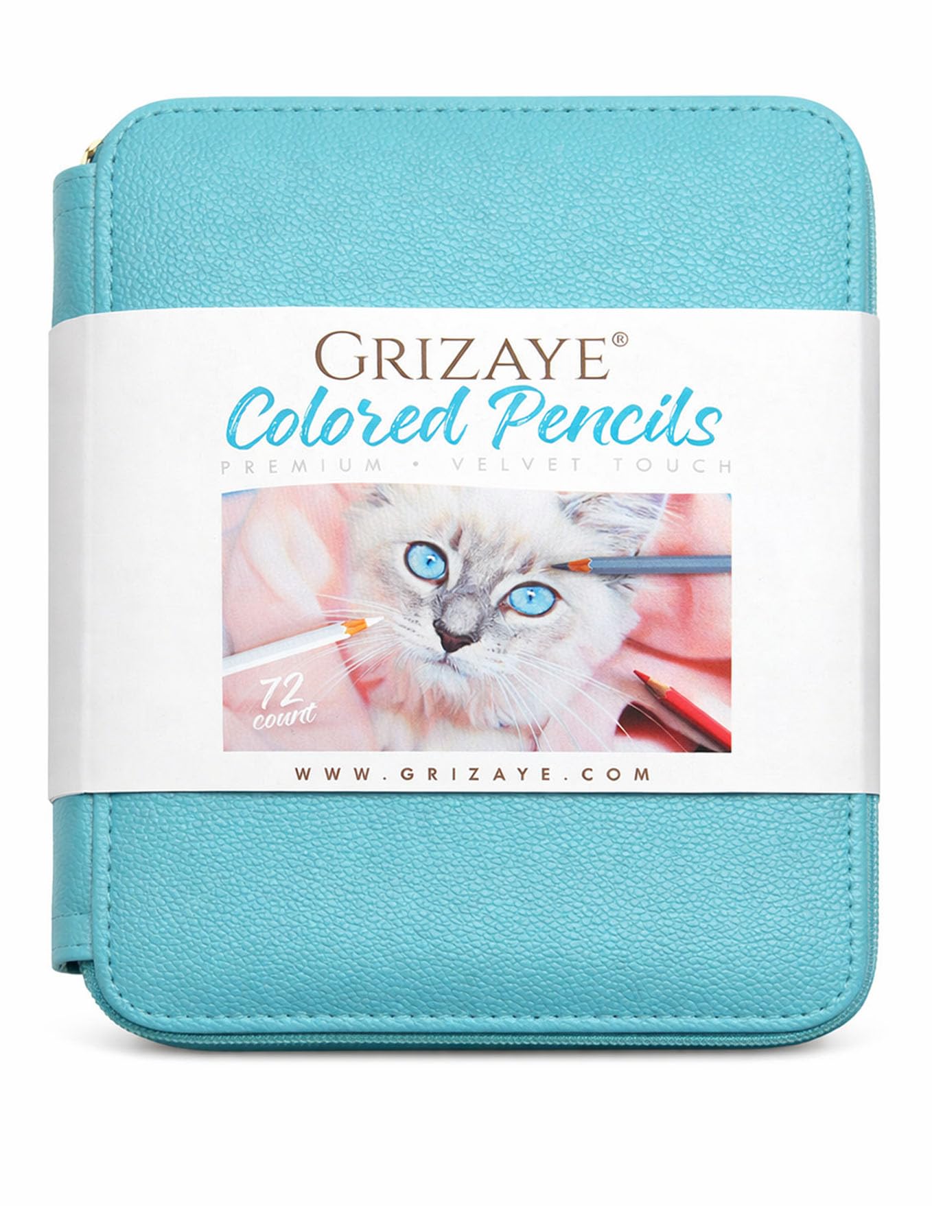 Amazon.com : Grizaye Art 72 Premium Velvet Touch Colored Pencils