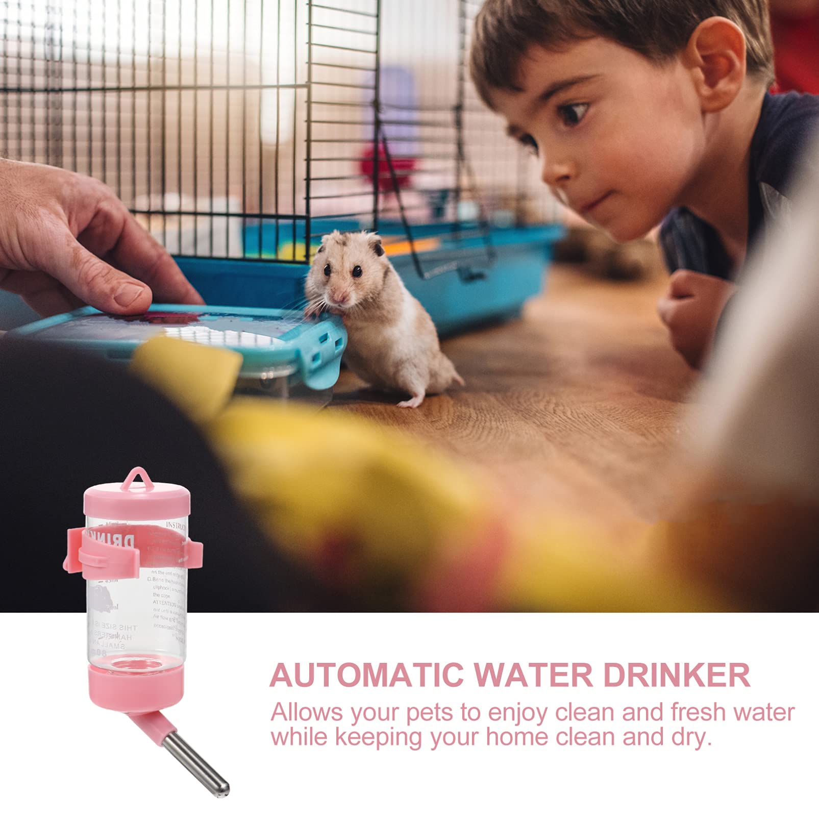 BESPORTBLE Practical Water Feeder Bunny Drinking Feeder Automatic Drinking Equipment for Small Pets