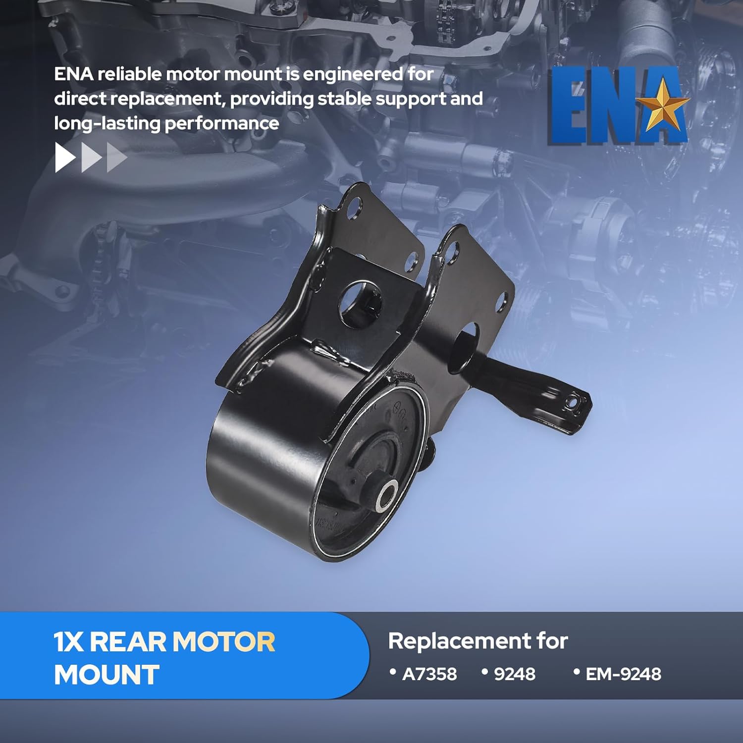 ENA Set of 4 Engine Motor and Trans Mount 3.5 Compatible with Nissan 2004 2005 2006 2007 2008 2009 Quest 2004 - 2006 Maxima Altima 3.5L Auto Transmission Replacement for A7349 A7348 A7358 A7351