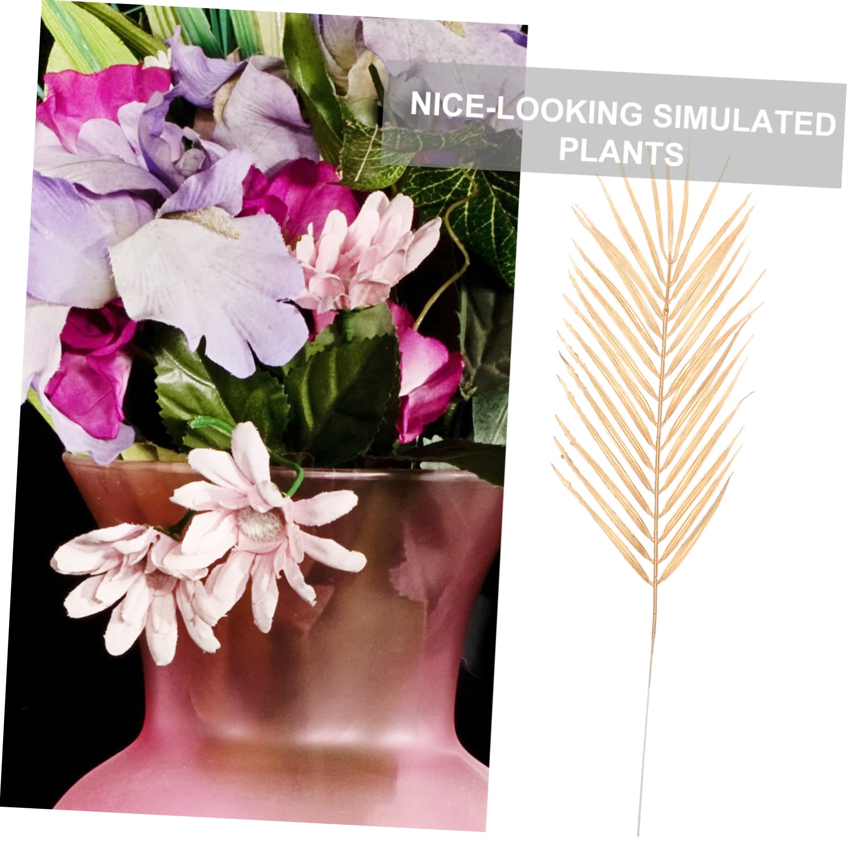 Abaodam 12pezzi Foglie Artificiali Chic Per Decorazione Piante Finta Realistica Per Matrimonio Giardino e Casa Per Fotografia e Eventi Decorativi