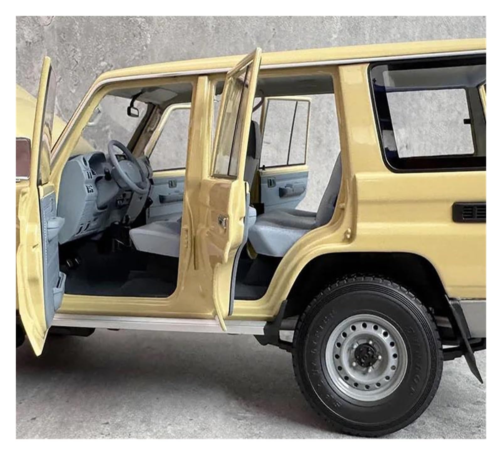 Per Toyota FJ Cruiser LC76 2017 1:18 Modello In Lega Pressofusa Hobby Collection Decorativo Statico