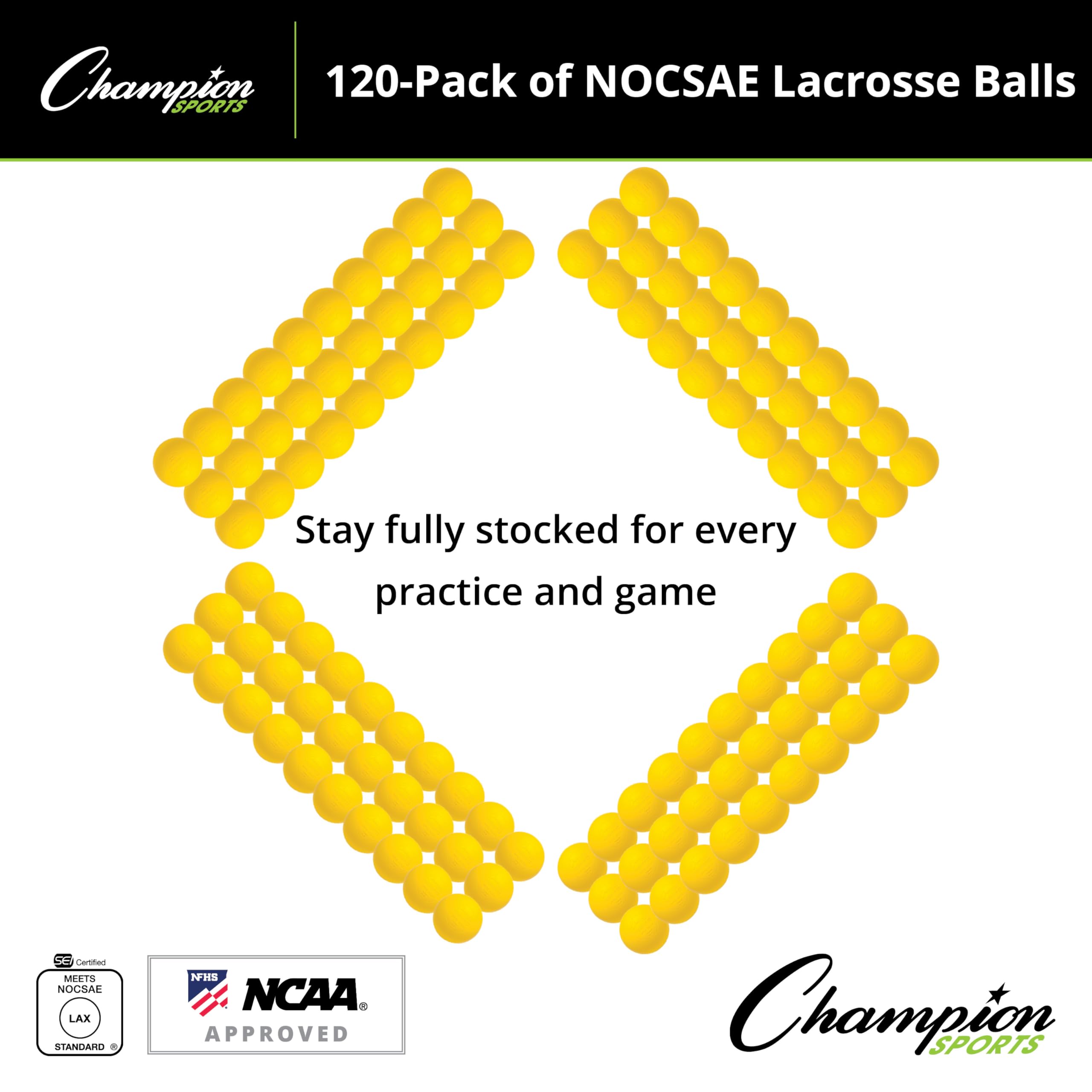Champion Sports Champion Sports - Palline Lacrosse