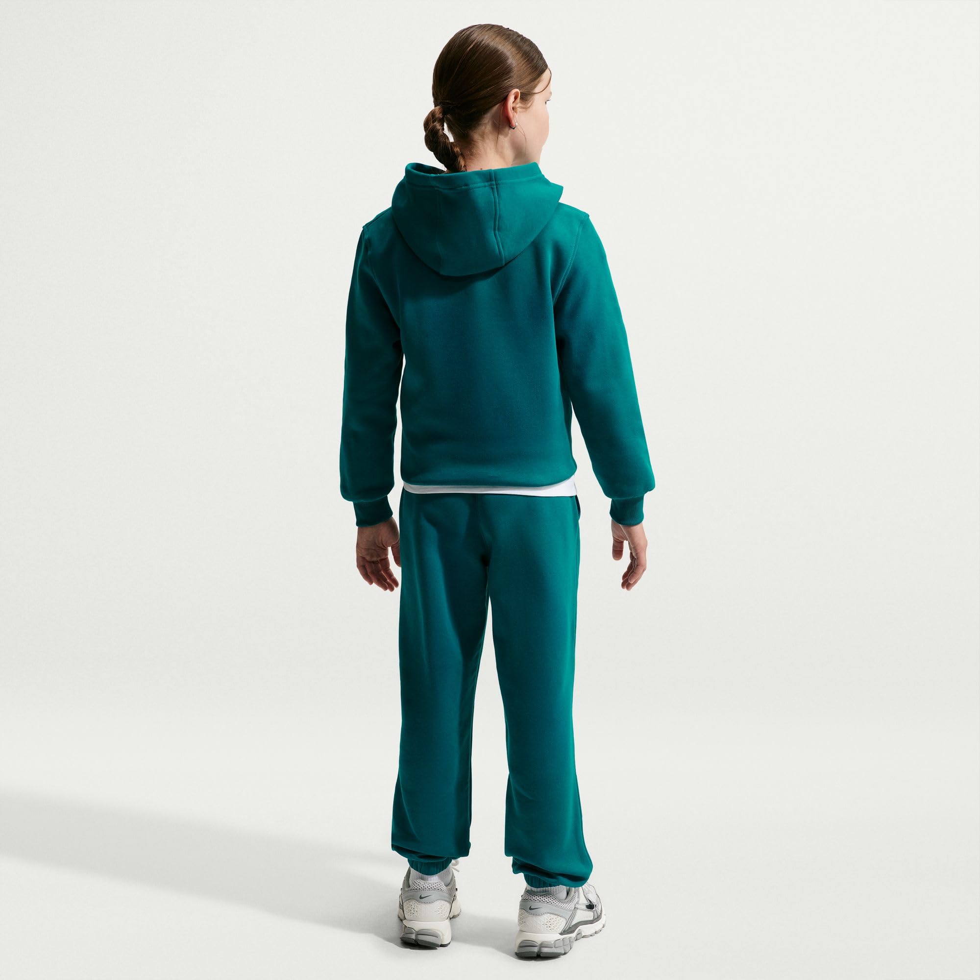 Nike Sportswear Club IQ6116 - Pantaloni Larghi in Pile per Bambini più Grandi