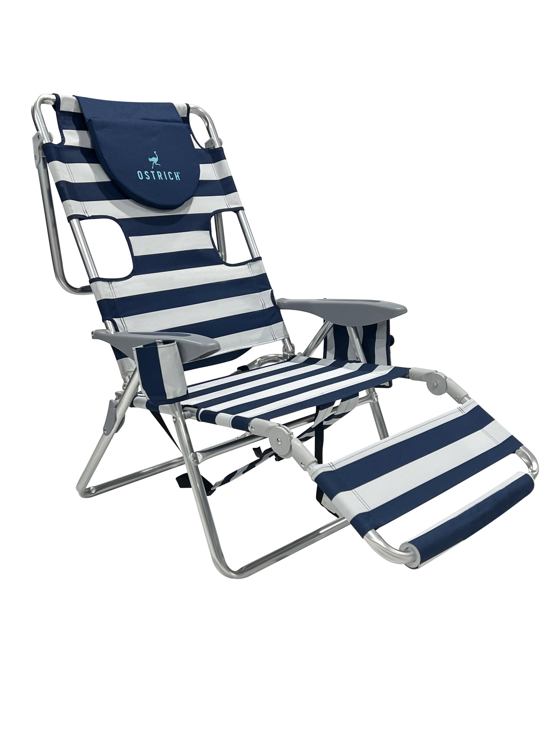 Ostrichbackpack 3n1 Chair With Cooler Bag Portable Reclining