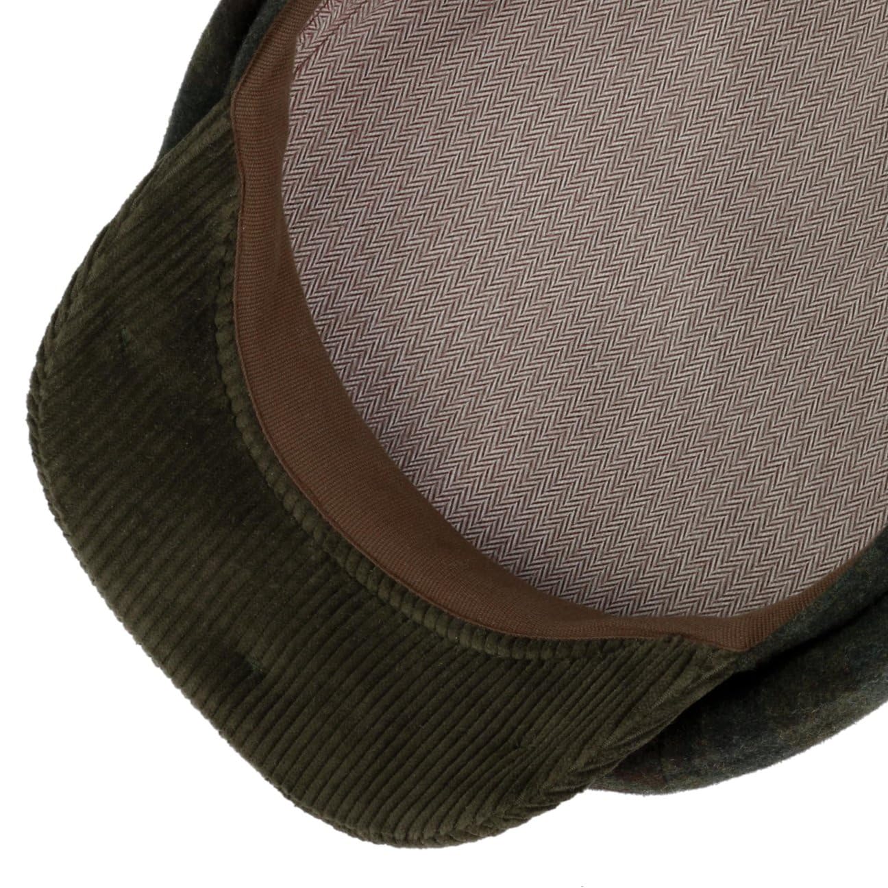 Stetson Hatteras Dark Paisley płaska czapka z daszkiem, męska czapka balonowa, wyprodukowana w UE, z daszkiem, na jesień, zimę, jesień i zimę