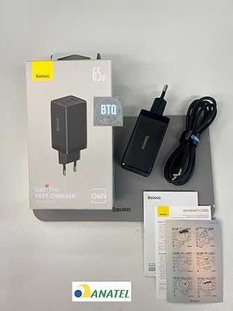Baseus GaN5 Pro 65W Charger Black