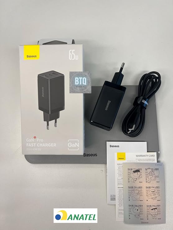 Baseus GaN5 Pro 65W Charger Black