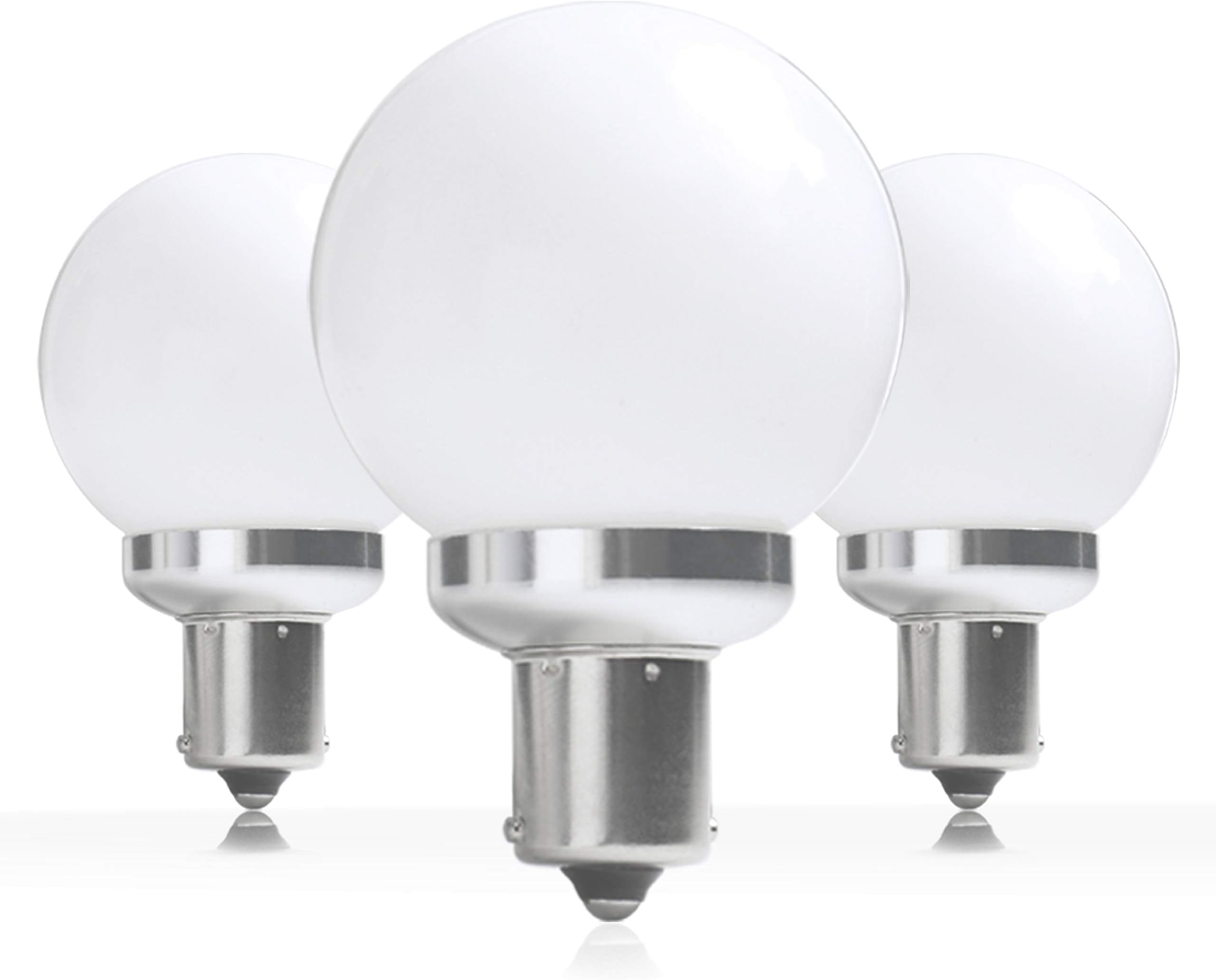 Leisure LED 12 Volt RV Led Light Bulbs BA15s 2099/1141 1156 12V Vanity