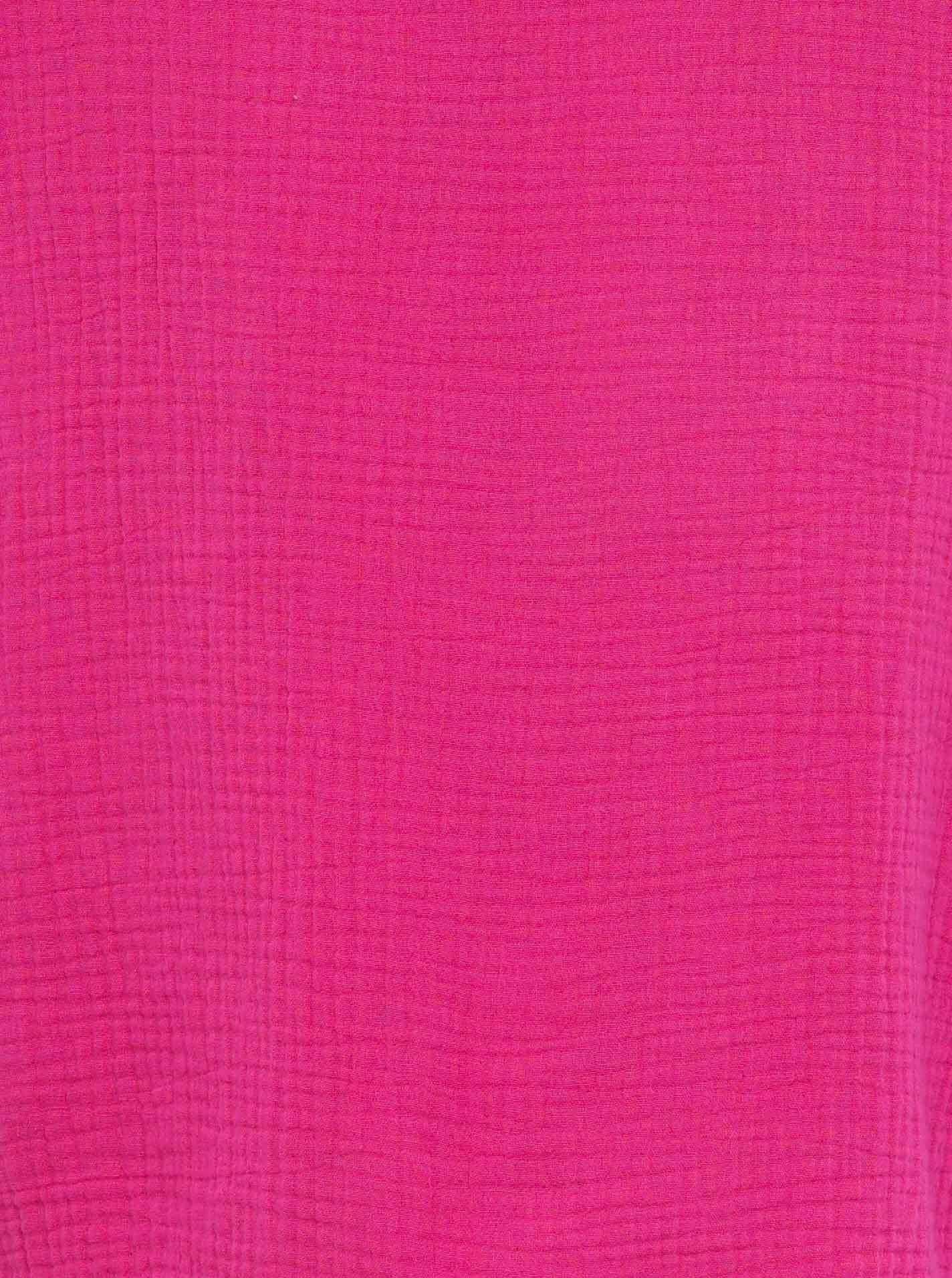 Zwillingsherz Musselin Bluse aus 100% Baumwolle mit V-Ausschnitt & Rüschen – Hochwertige Tunika Oberteile für Damen Frauen Mädchen - Kurzarmshirt Top Shirt - Locker luftig perfekt für Frühling Sommer