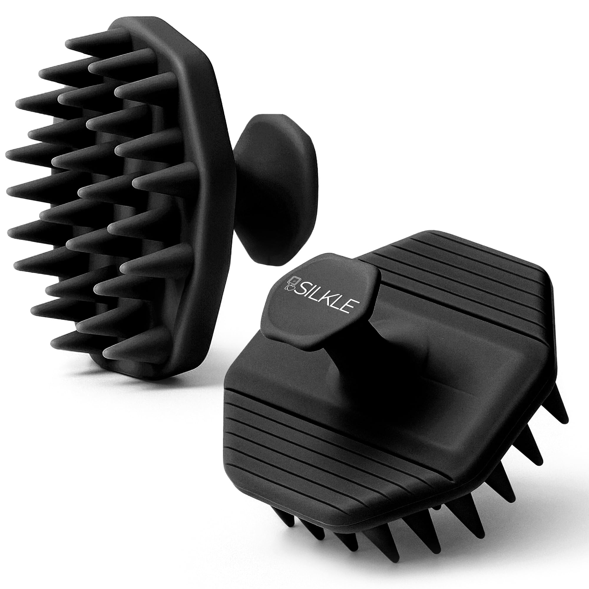 Silicone Beard Scrubber – Beard Brush for Men & Face Exfoliator Brush