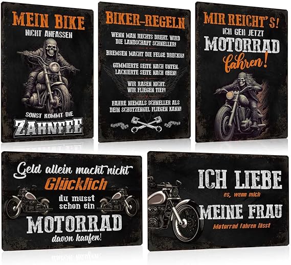 Motorrad Sprche Lustig