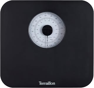 Terraillon - Nautical Black - Mechanical Personal Scales - Large Scale - Load Capacity 150 kg