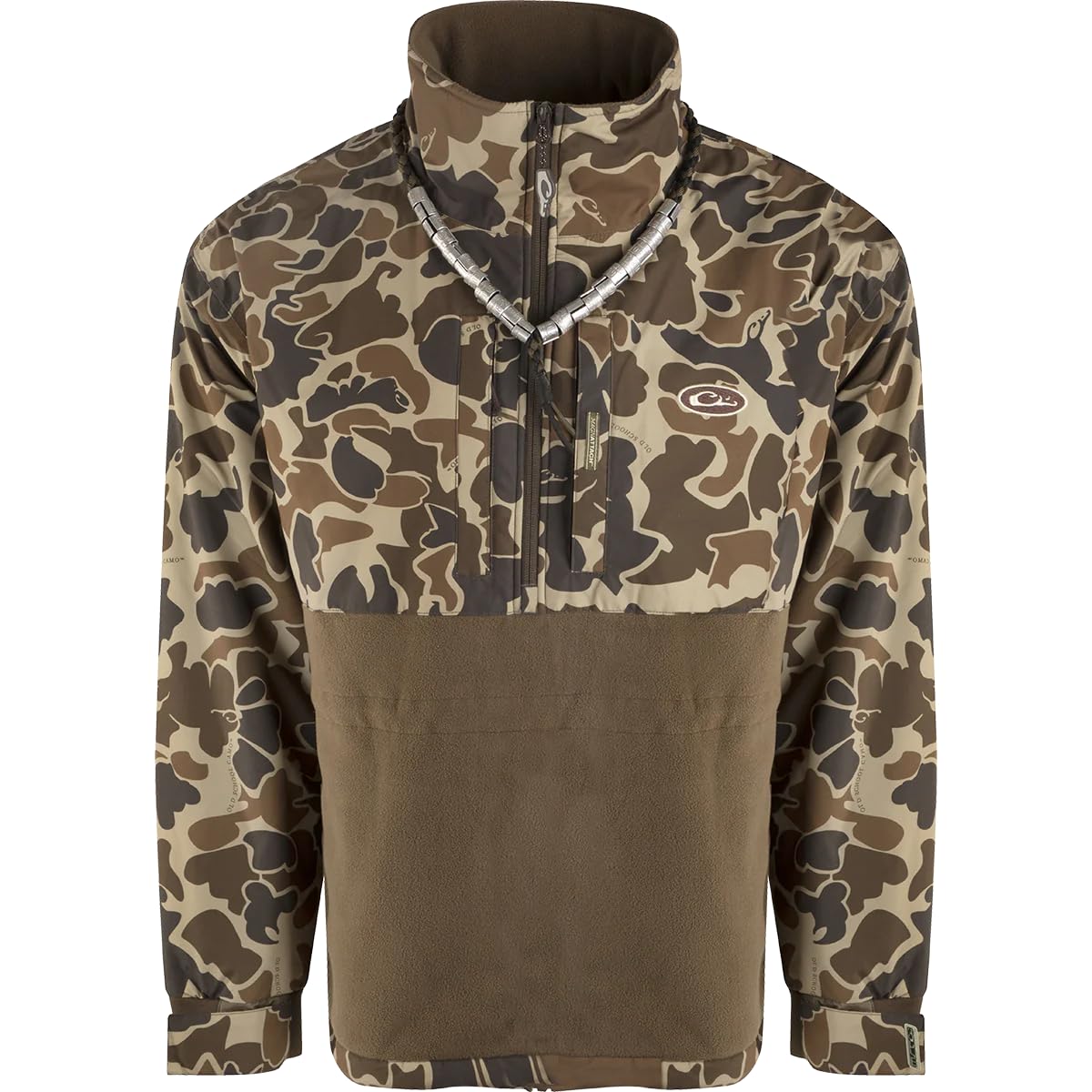 Drake Waterfowl MST Camo Eqwader™ 1/4 Zip (Old School) Old School Small