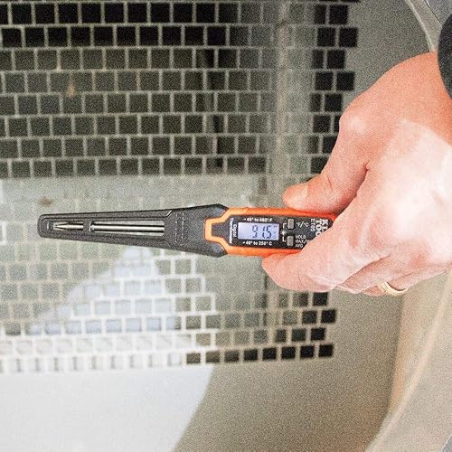 Miniatura 7 de Klein Tools Termómetro infrarrojo IR1, pistola láser digital es un termómetro sin contacto con un rango de temperatura de -4 a 752 grados Fahrenheit