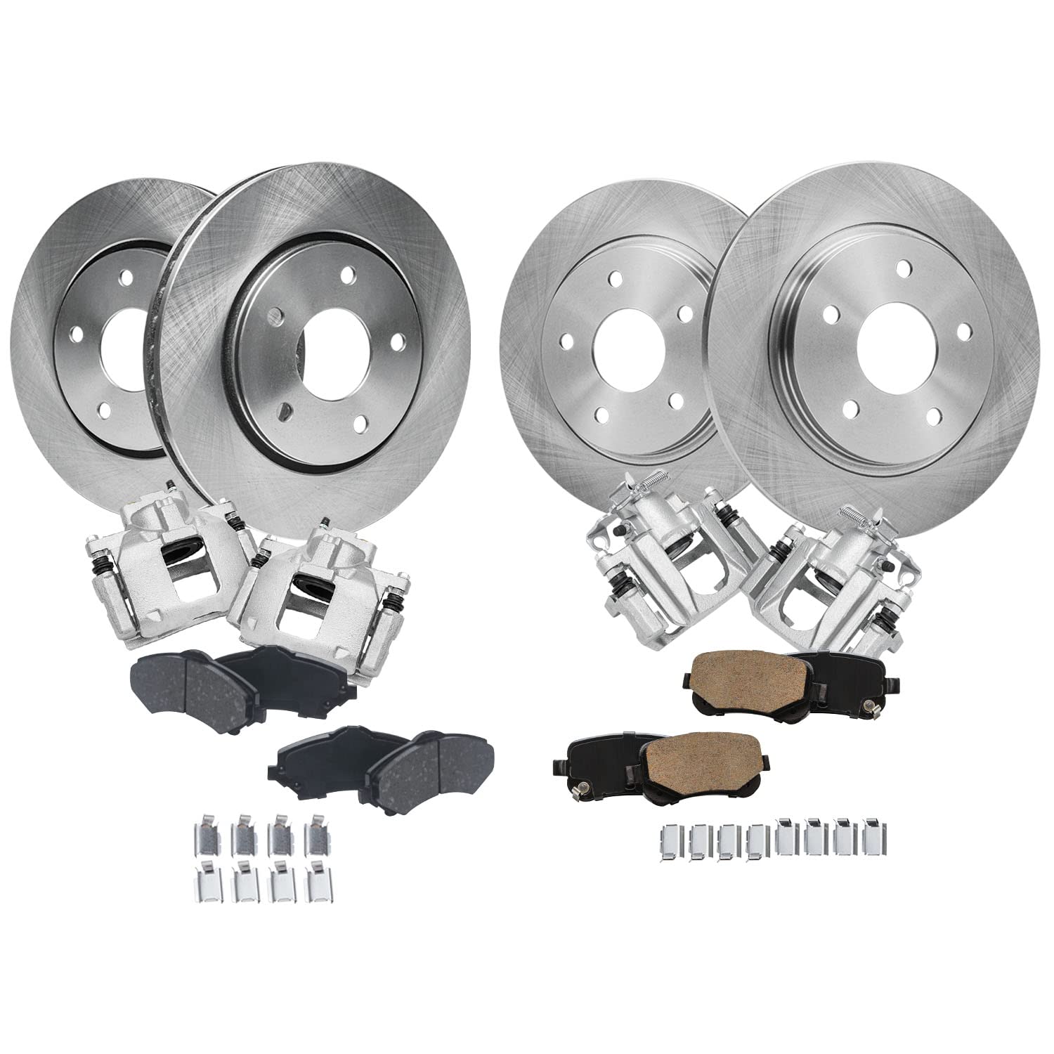Detroit Axle - Brake Kit for 2008-2012 Town &amp; Country Dodge Grand Caravan