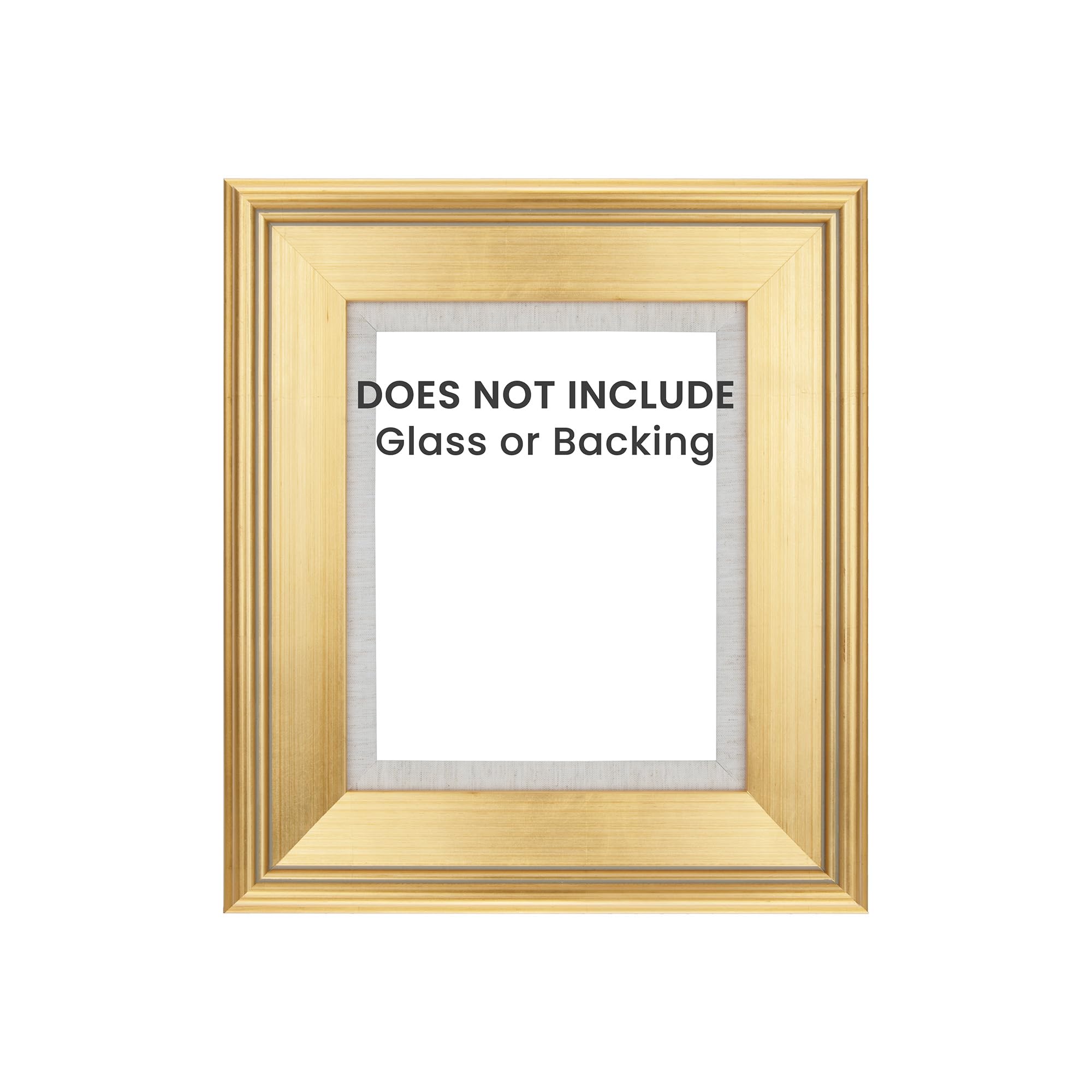Creative Mark Elegant Plein Aire Gold Frame with Linen Liner, 8x10