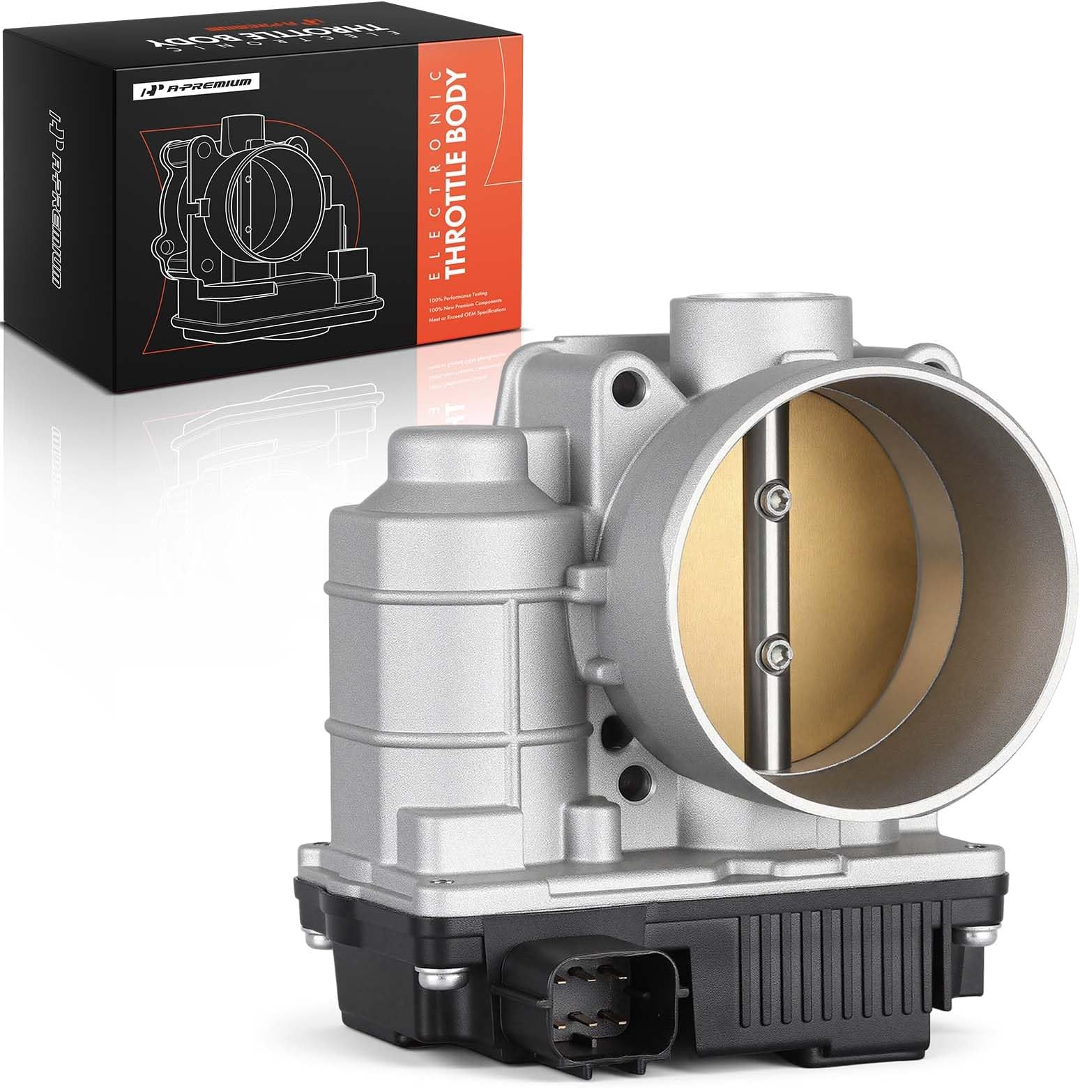 A-Premium Electronic Throttle Body Compatible with Infiniti & Nissan Vehicles - 3.5L V6 Engine - FX35, G35, I35, M35, 350Z, Altima, Maxima, Murano, Quest - 2002-2009 - Replace# 16119-8J103, 16119AL60C