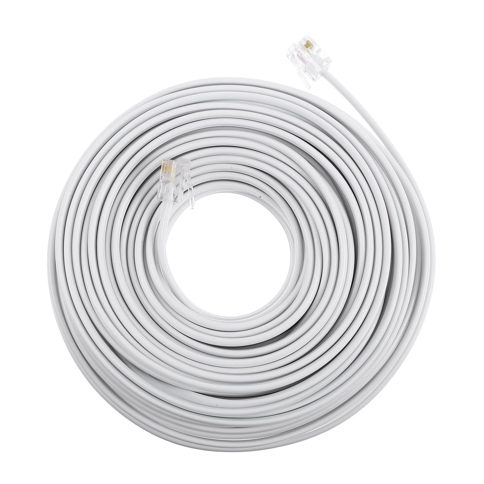 Telephone Extension Cord Cable RJ11 Wire for Phone Modem Fax Machine-image-33