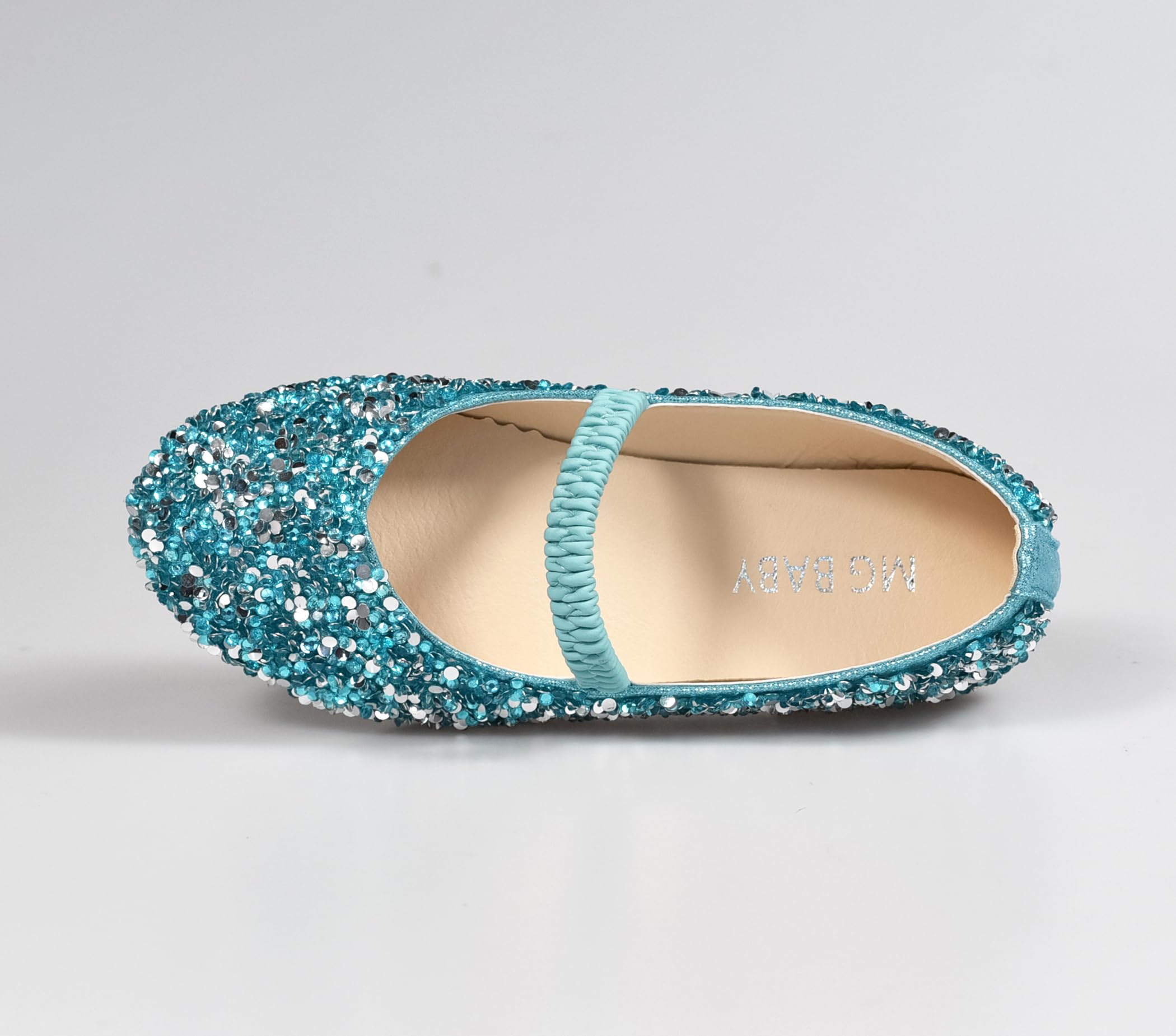 Scarpe Principessa Bambina Bimba Glitterate per Ragazza, Scarpe con Paillettes Eleganti