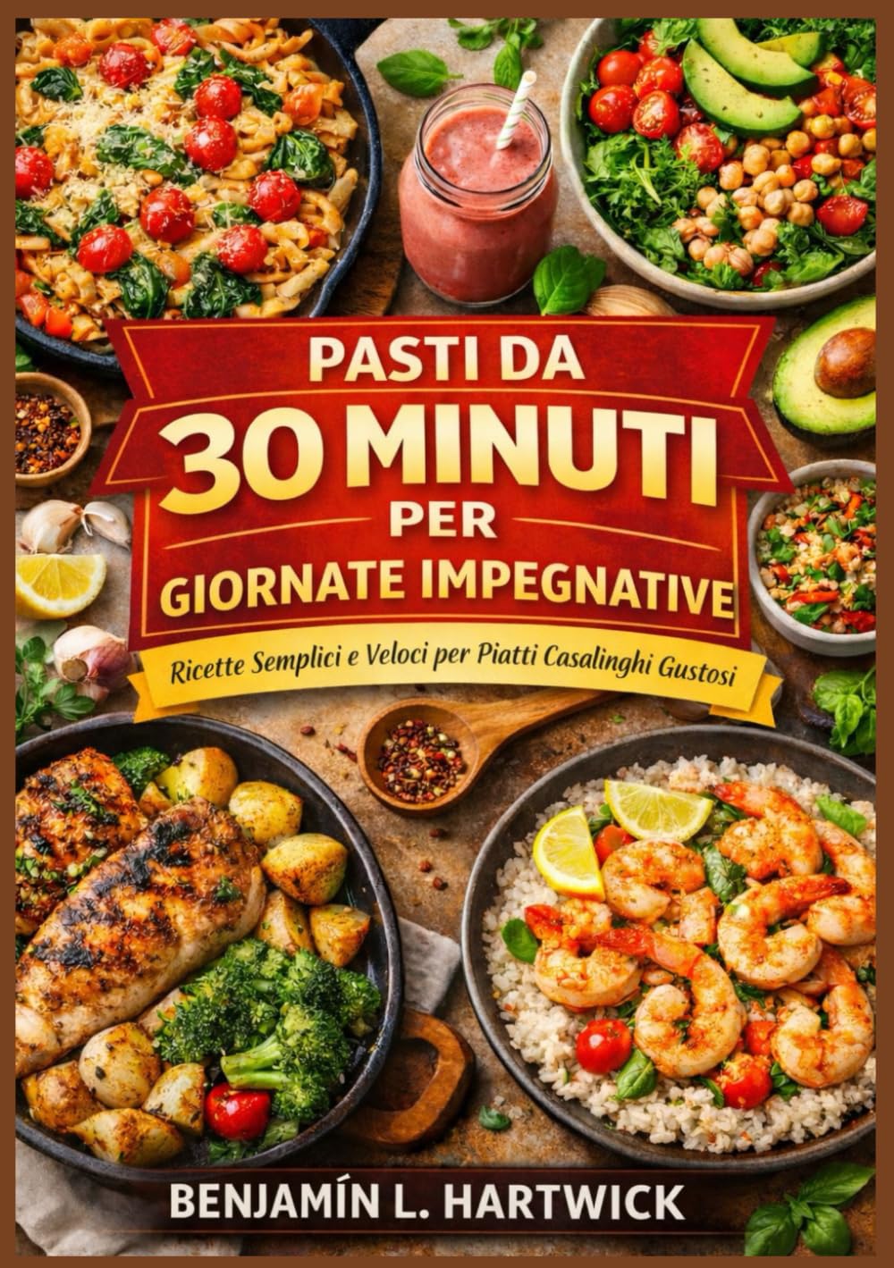 Pasti da 30 minuti per giornate impegnative: Ricette pratiche con ingredienti veri e chiare istruzioni passo passo per una cucina casalinga veloce ed ... di cucina" di Benjamin L. Hartwick)