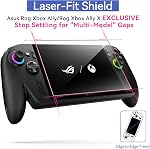 ivoler 3-Pack Screen Protector for ASUS ROG Xbox Ally/ROG Xbox Ally X (2025), 9H Tempered Glass, Full Coverage, Transparent Ultra HD, Anti-Scratch, Anti-Fingerprint, 7-inch