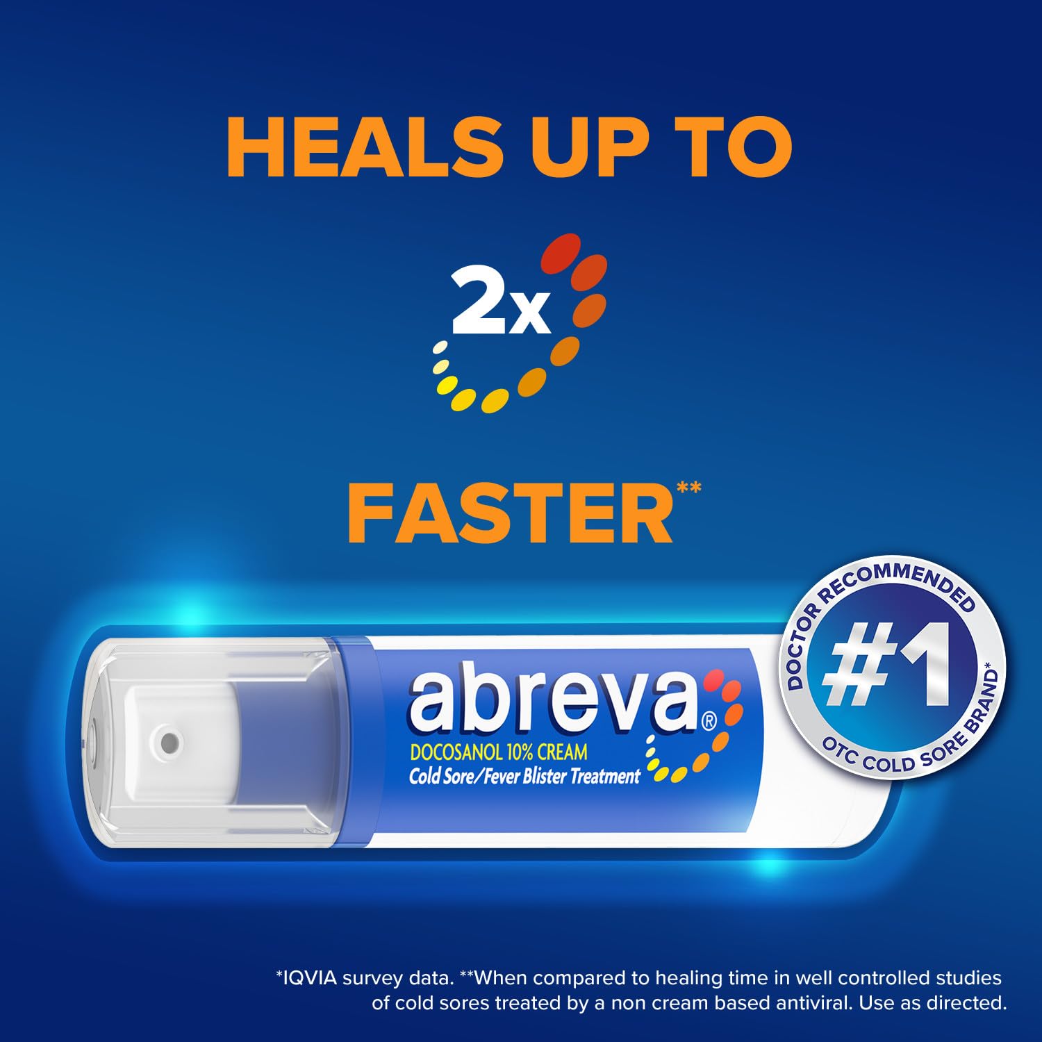 Abreva Docosanol 10% Cold Sore Treatment, 0.07 oz Pump Bottle — Amazon image 7