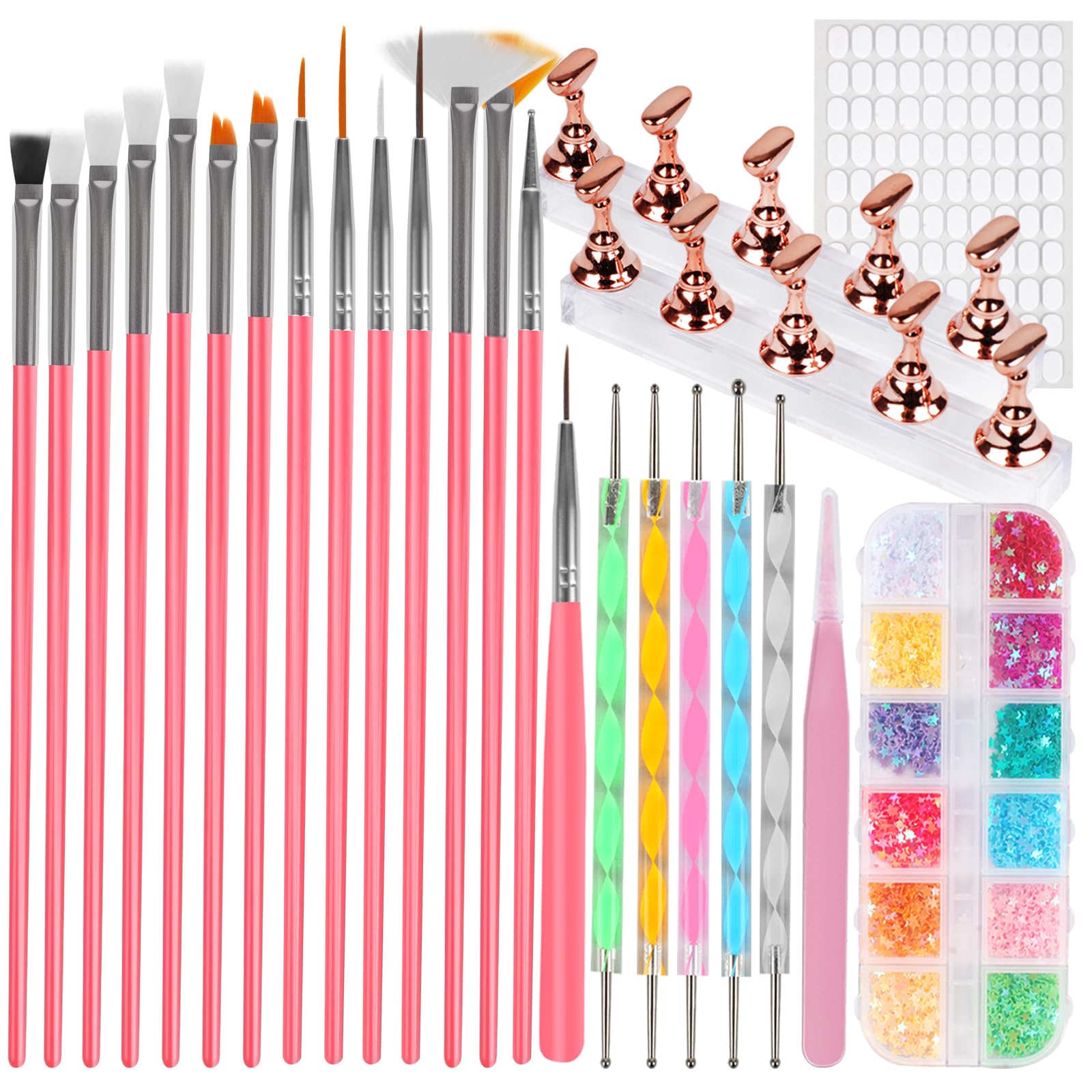 vivinin 25PCS Nail Art Tools