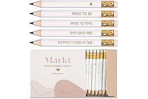 Markt Bridal Shower Pencils for Bridal Shower Games