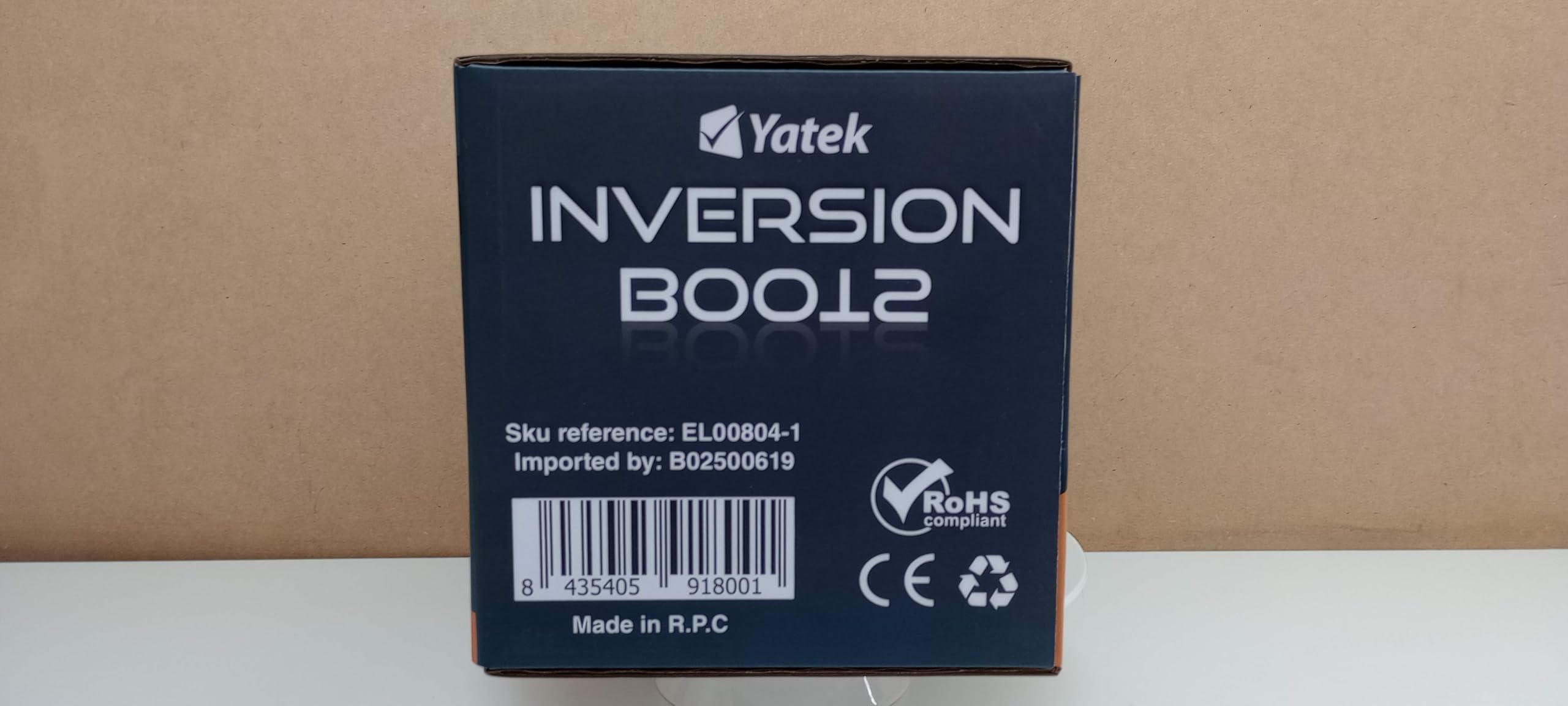 YATEK Stivali da inversione antigravità di colore nero, vestibilità sicura, ideali per esercizi di schiena