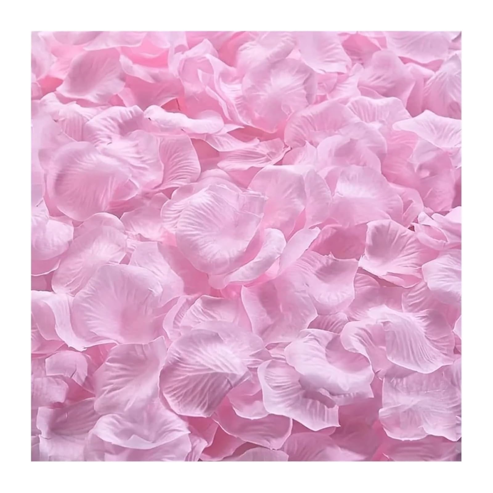 CYJAZNHH Artificial Rose Petals 1000 Pcs Nonwoven Multicolor(Roze)