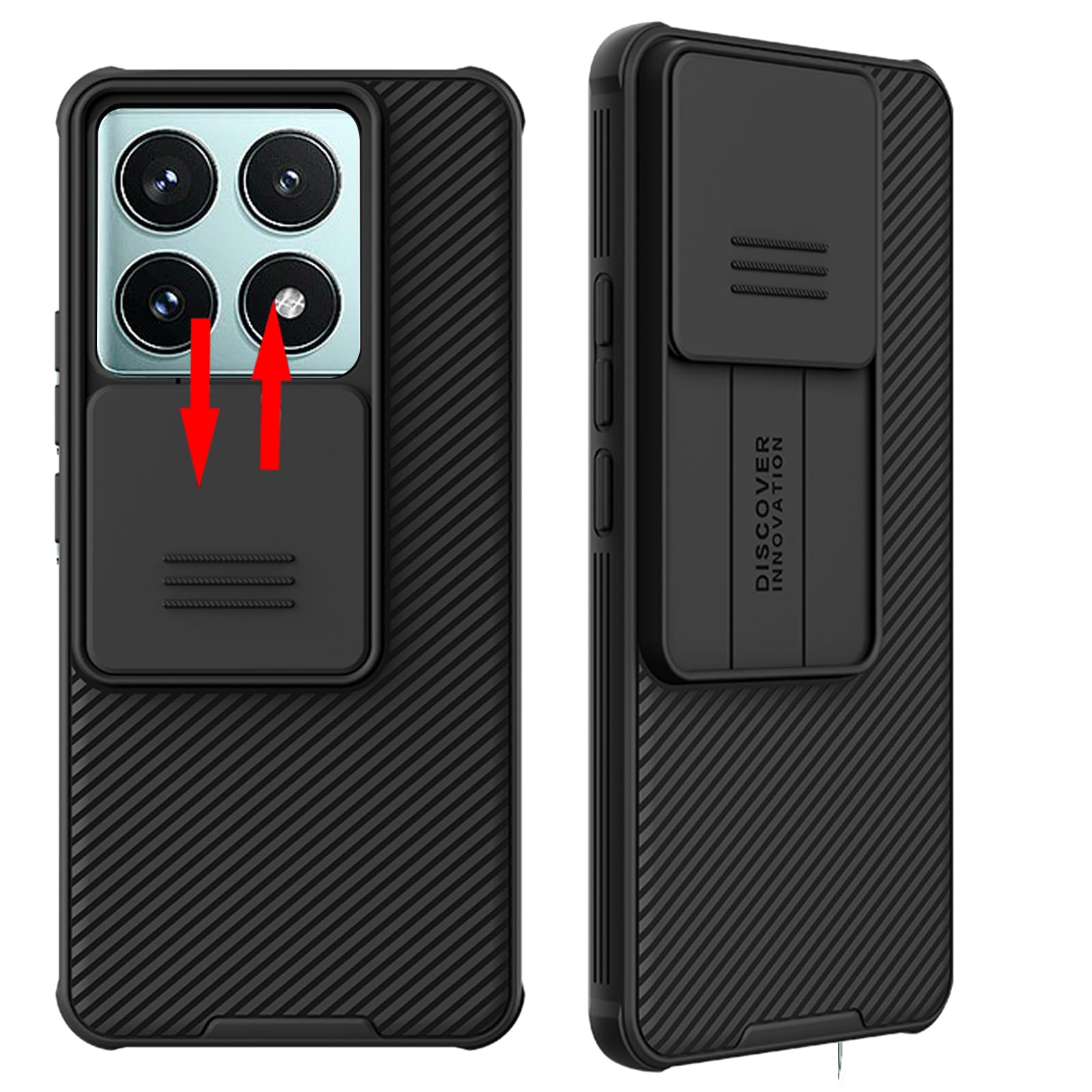 Amazon.com: teroxa Case Compatible with Xiaomi Mi 14T Pro, Slide