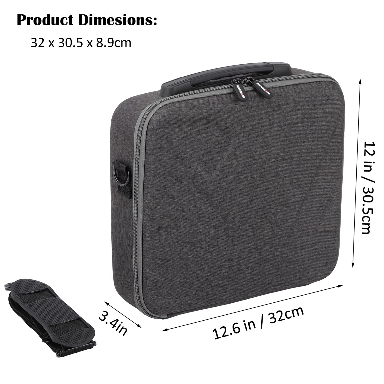 RC GearPro Borsa per DJI RS 5 | Borsa a tracolla compatibile con DJI Ronin RS5 Handheld Gimbal Stabilizer & Accessori