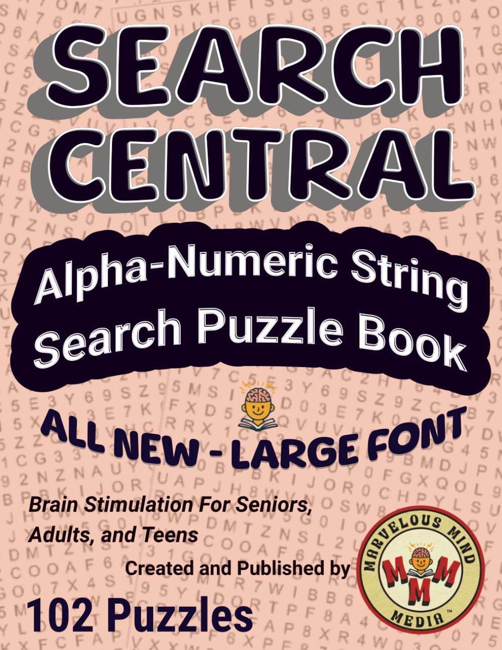 Search Central Alpha-Numeric String Search Puzzle Book