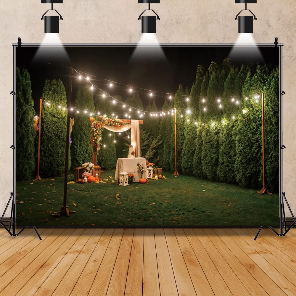Fotohintergrund Efeuwand Auf Holzoptik – 3x2,5 M, Perfekt Für Hochzeit, Party & Deko