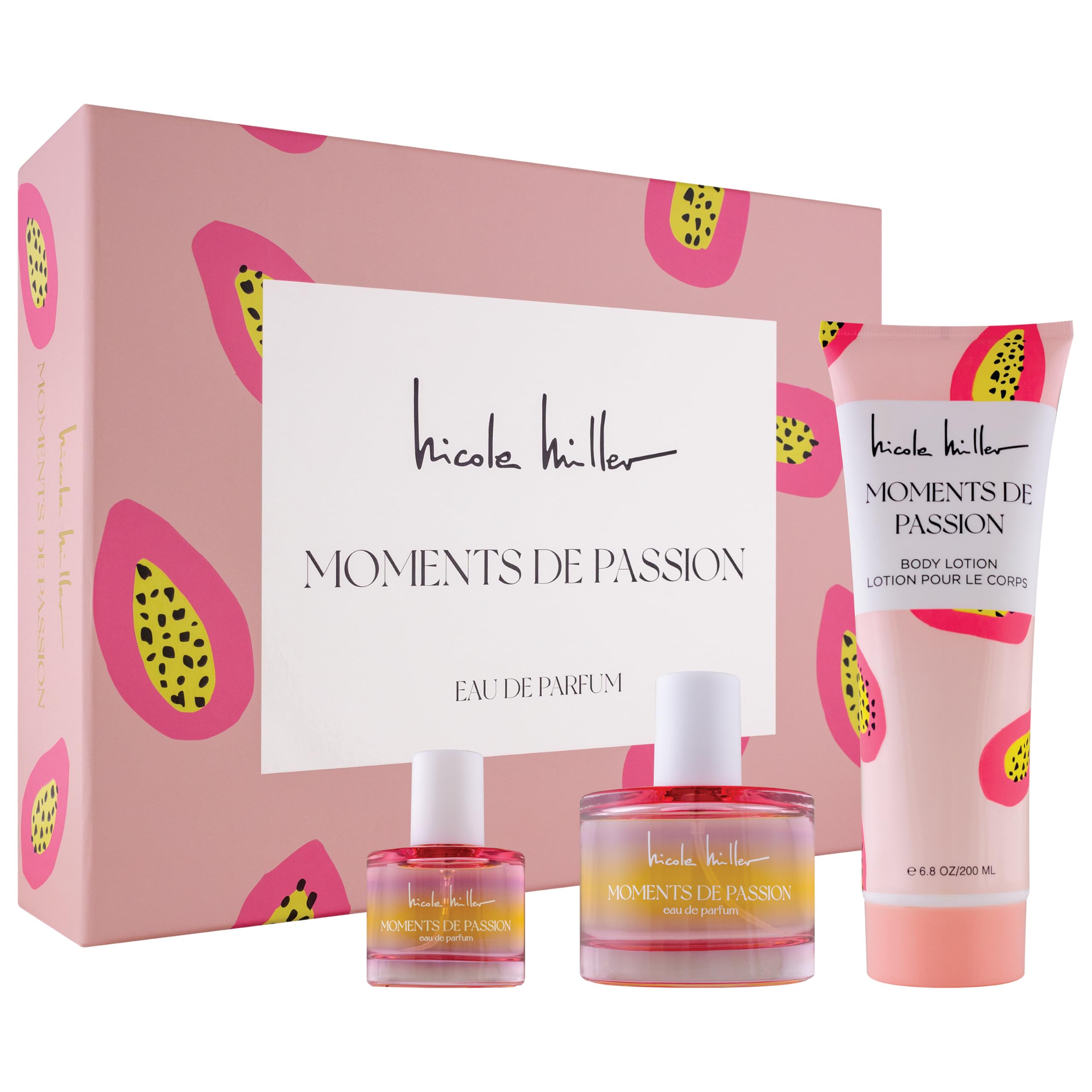 Amazon.com : Nicole Miller Moments De Passion 3pc Eau de Parfum