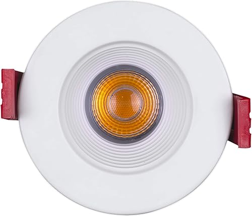 NICOR Lighting DRD211203KWH - Focos empotrados LED, color blanco