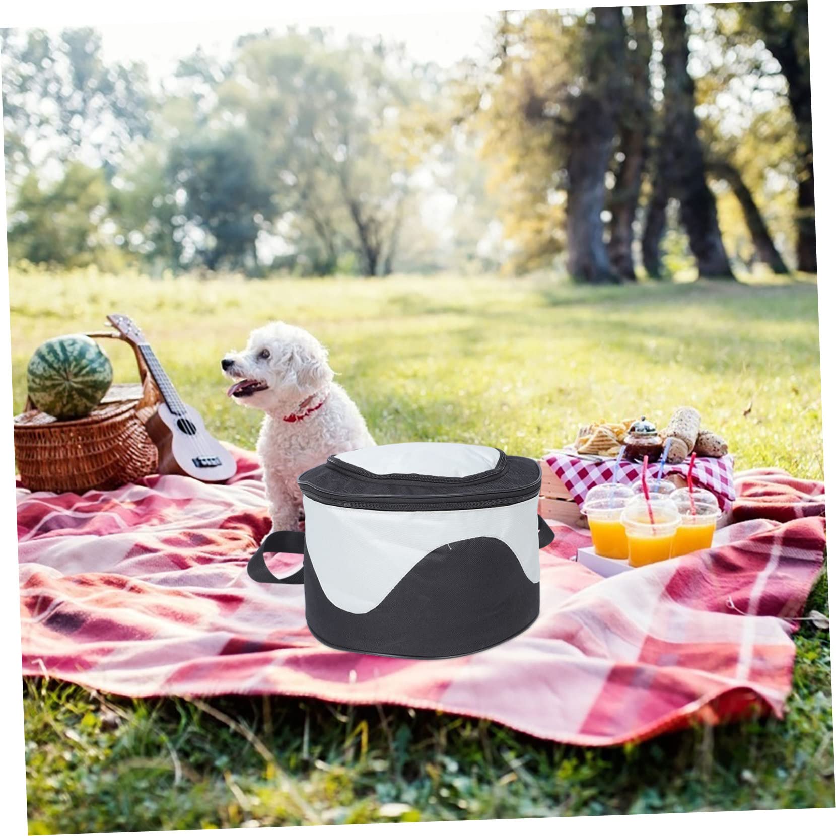Isolierte Lunchtasche aus Oxfordstoff, Große Thermotasche für Lunchpakete