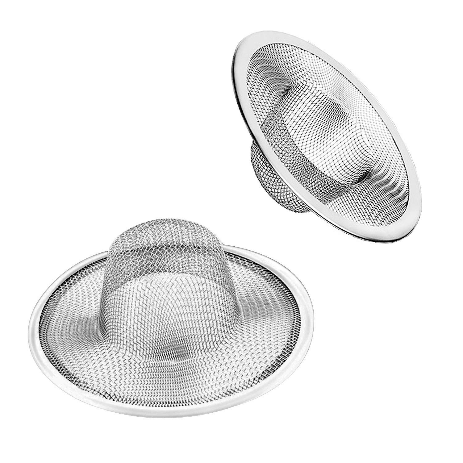 Buy Shower Hair Drain Catcher, Stainless Steel Sink Strainer Hair