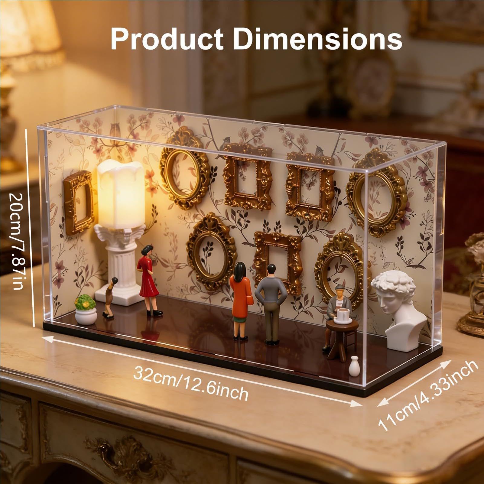 Miniaturowe Ramki Na Zdjęcia Artystyczne Miniaturowe Rzeźby Do Dekoracji | Mini Ramka Do Samodzielnego Wyświetlania Zdjęć Zrób To Sam Do Domu Na Stół Ścianę I Projekty Jubilerskie