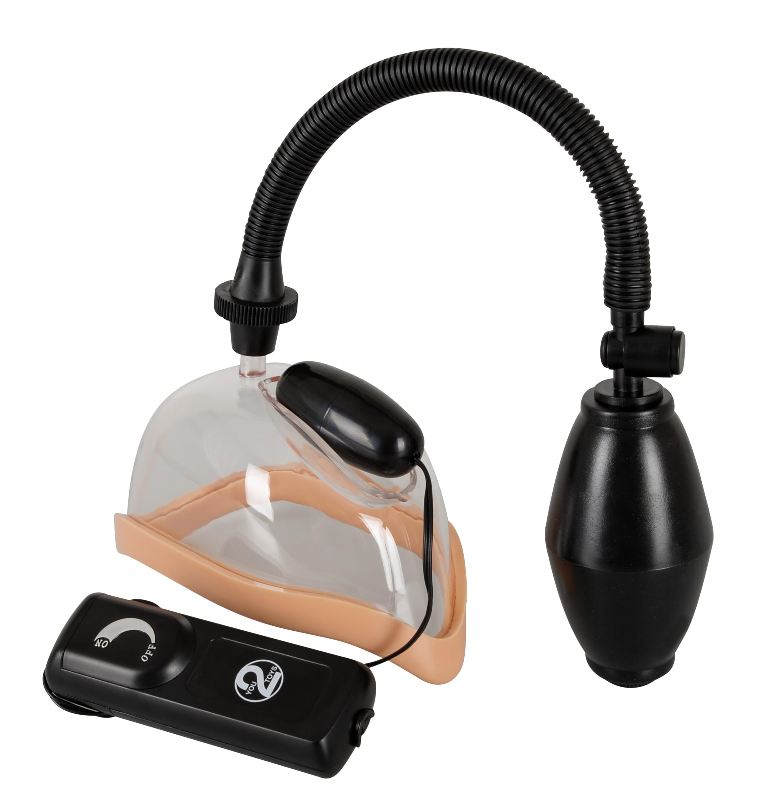 You2Toys Vibrating Vagina-Sucker - stimulierender Klitoris-Sauger für Frauen, lässt Schamlippen anschwellen, abnehmbarer Bullet-Vibrator