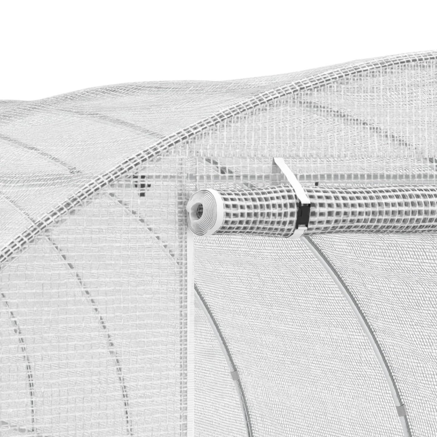 Probache - Bâche de Rechange 130gr/m² pour Serre Tunnel 18 m² Transparente CRIMÉE