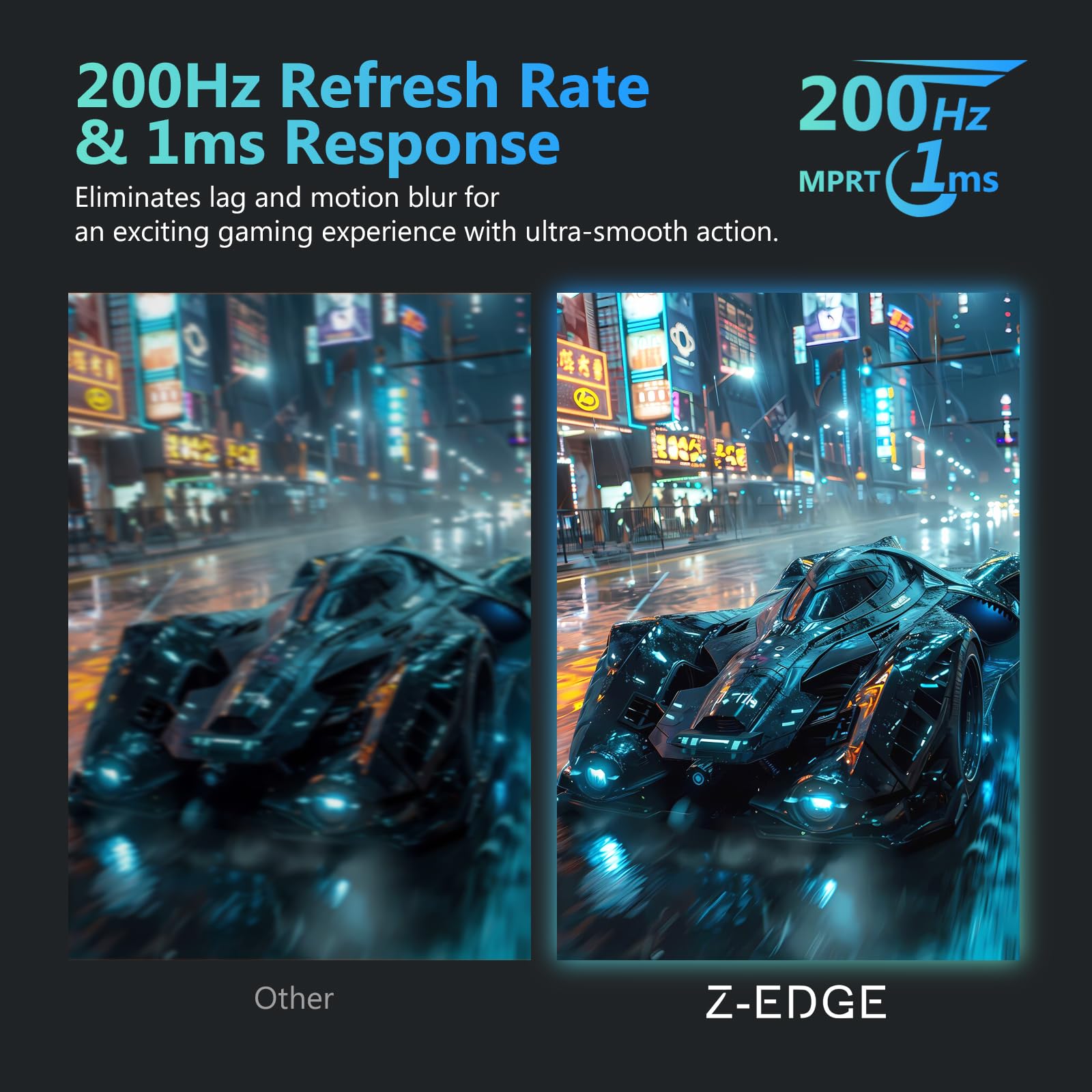 Z-Edge Ecran PC Gamer Incurvé Blanc 30'' 200Hz, 1ms, 2560x1080, FreeSync, Moniteur Gaming White Ultra-large 21:9, Inclinaison Réglable, 1500R, 2×HDMI2.0 & 2×DP1.4, RGB, VESA 75*75mm (DP Câble Inclus) | Écran incurvé 21:9 1500R 2560 x 1080, 99 % sRGB, lumi