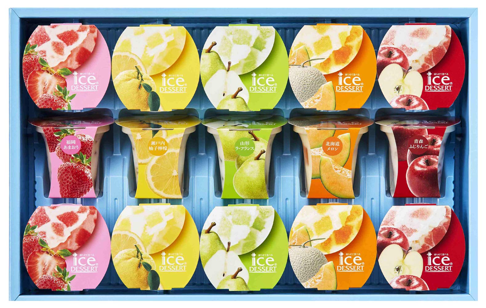 Amazon | 中島大祥堂 凍らせて食べる アイスデザート~国産フルーツ入り~15号 | Hitotoe(ヒトトエ) | スイーツギフト 通販