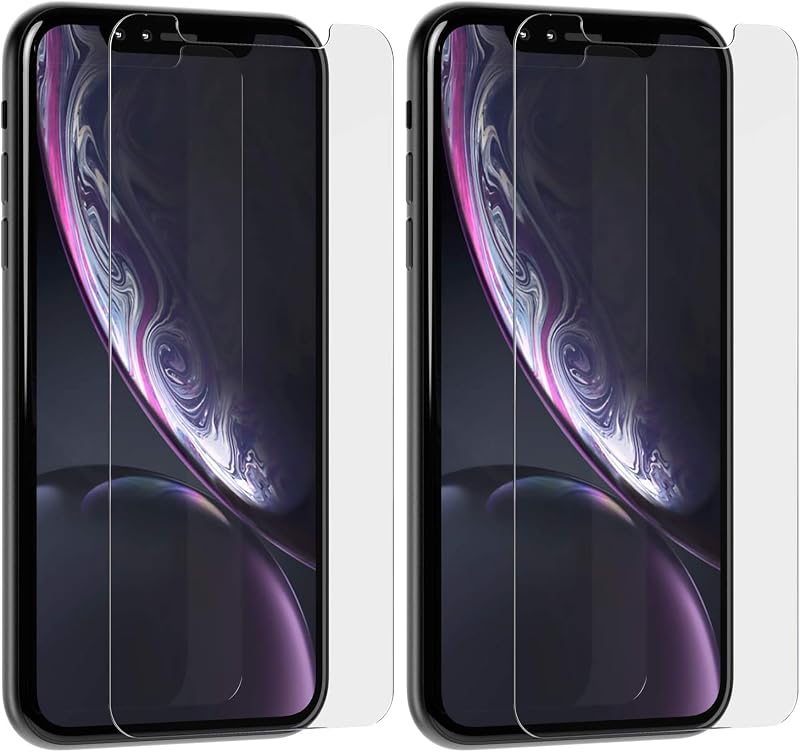 Tech 21 Tech21 Impact Glass Screen Protector for Apple iPhone XR, Clear (T21-6778) (Pack of 2)