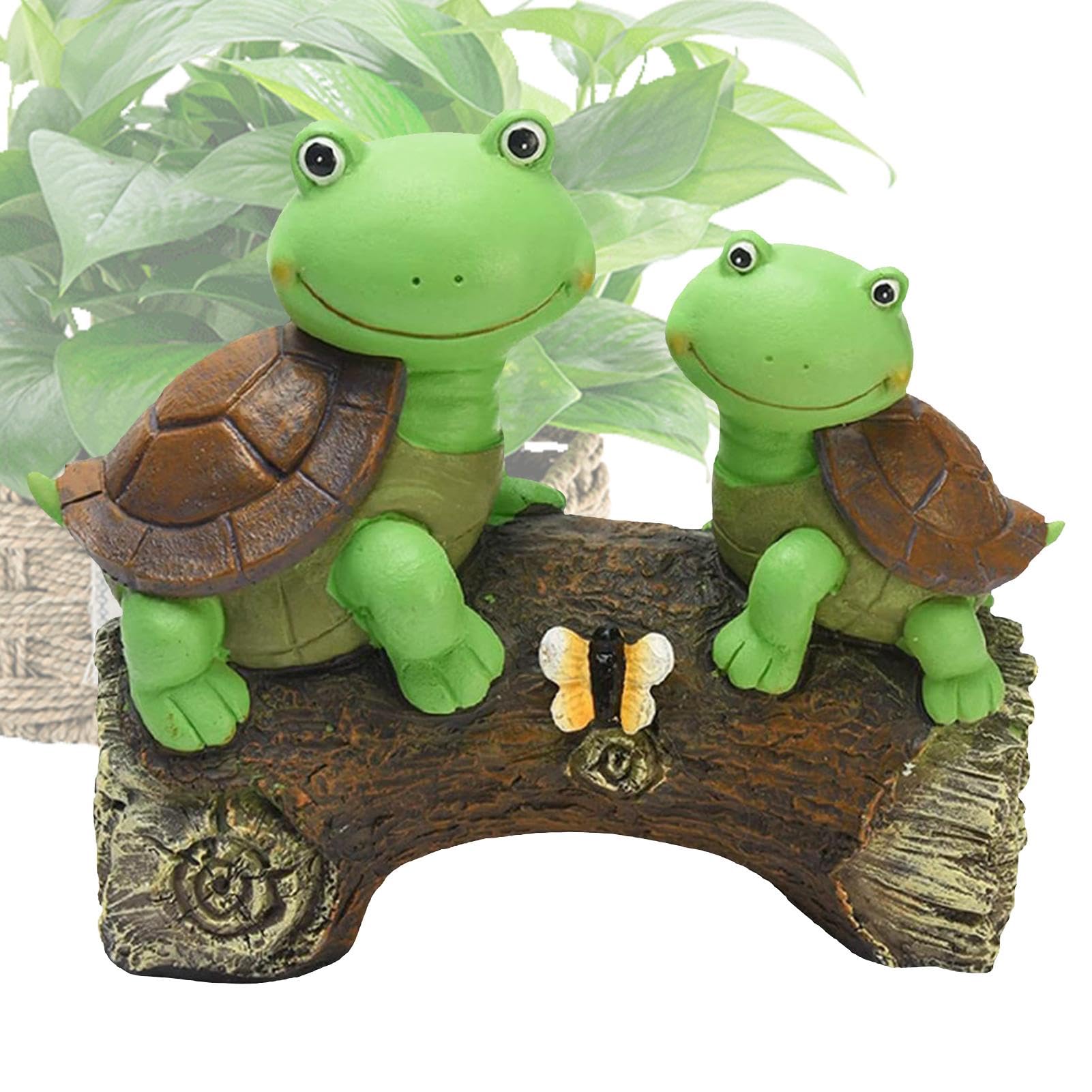 Statues de Tortues pour Jardin Solaire Idée Cadeau Déco Créative