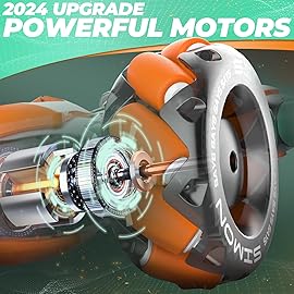 Dysaim Gesture Sensing RC Stunt Car, Gesture RC 2.4GHz Remote Control Sensor Twist Car for Boys Age 6-12 yr